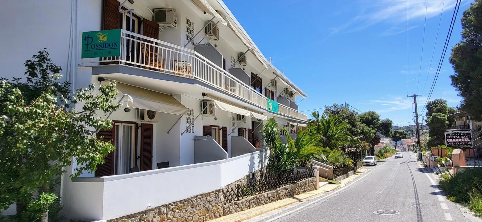 Possidon Hotel Agia Marina  Exterior photo